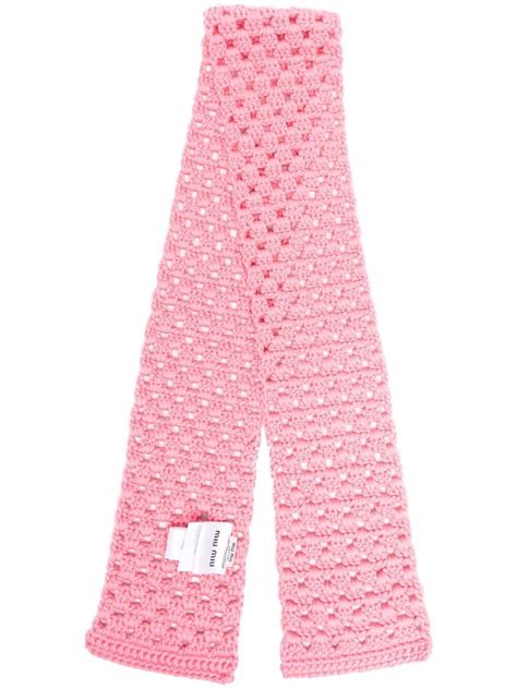 miu miu scarf top